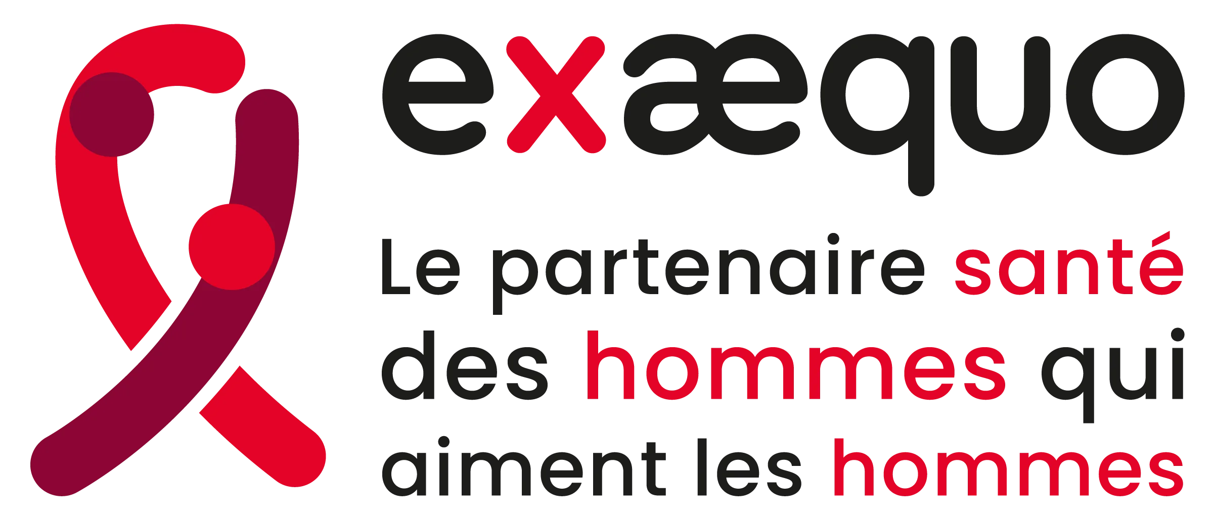 Exaequo logo couleur horizontal baseline rvb